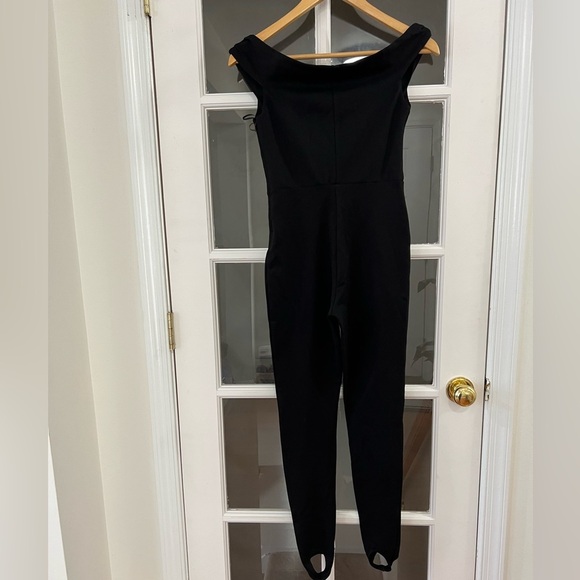 Reformation Ryden Knit Jumpsuit - Size S - NWT - black - Picture 2 of 9